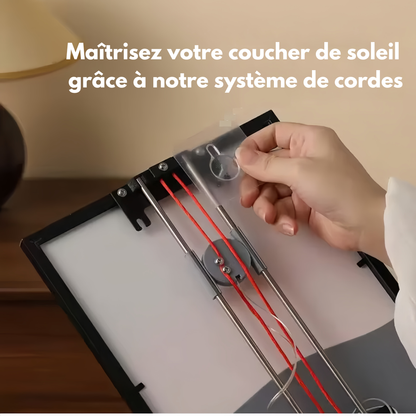 Tableau Lumineux Coucher de soleil